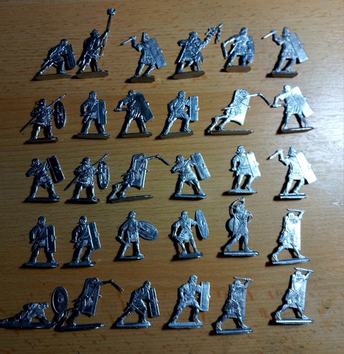 Zinnfiguren flach 30mm
