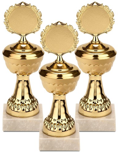 Goldene trophäen 21cm - trophäen,