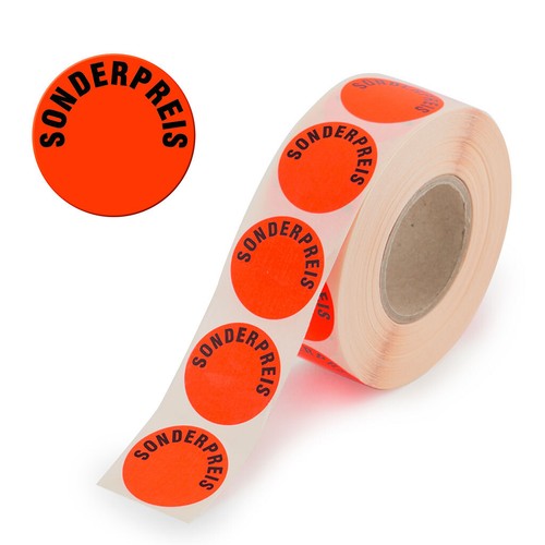 1000 aktionsetiketten - 1000,