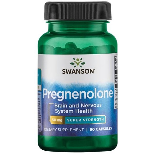 Swanson pregnenolone 50mg 60 - pregnenolone,